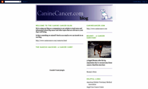 Caninecancerblog.blogspot.com thumbnail