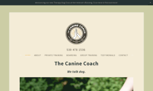 Caninecoachdogtraining.com thumbnail