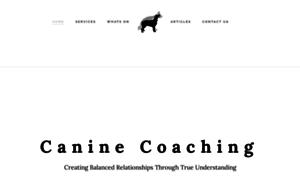 Caninecoaching.co.uk thumbnail