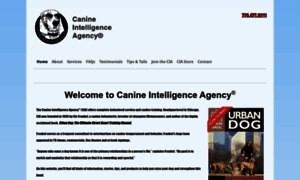 Canineintelligenceagency.com thumbnail