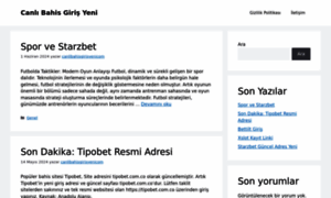 Canlibahisgirisyeni.com thumbnail