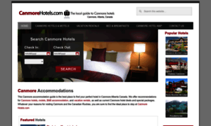 Canmorehotels.com thumbnail