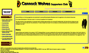 Cannockwolves.co.uk thumbnail