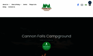 Cannonfallscampground.com thumbnail