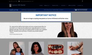 Cannonhilldental.com thumbnail