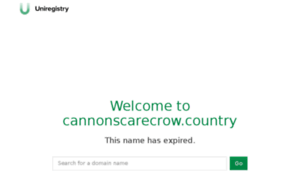 Cannonscarecrow.country thumbnail