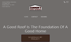 Cannonsroofinghendersonville.com thumbnail