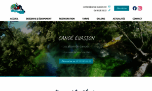 Canoe-evasion.com thumbnail