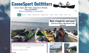 Canoesportoutfitters.com thumbnail