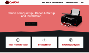 Canon-ijsetup.co thumbnail