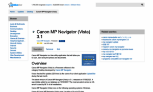 Canon-mp-navigator-vista.updatestar.com thumbnail