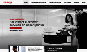 Canon-printer-support-numbers.com thumbnail