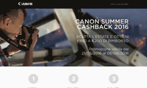 Canon-summer-2016-italy.sales-promotions.com thumbnail