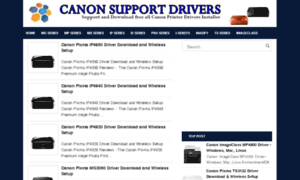 Canon-supportdrivers.co thumbnail