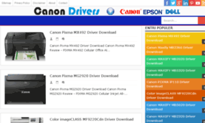 Canon.driverssupports.com thumbnail