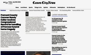 Canoncitynews.us thumbnail