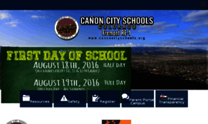 Canoncityschools.edlioschool.com thumbnail