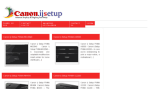 Canoncom-ij-setup.com thumbnail