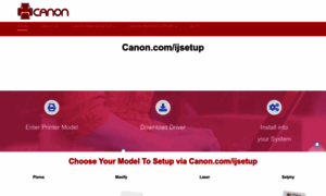 Canoncomijsetupcom.com thumbnail