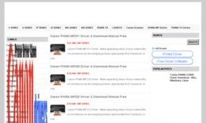 Canondriverssupports.com thumbnail