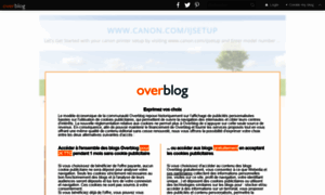 Canonijcomsetup.over-blog.com thumbnail