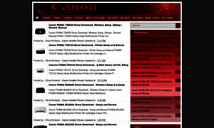 Canoninstallerdrivers.com thumbnail