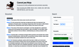Canonlaw.ninja thumbnail