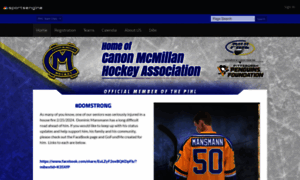 Canonmachockey.com thumbnail