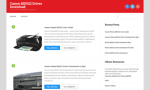 Canonmx922drivers.com thumbnail
