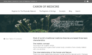 Canonofmedicine.com thumbnail