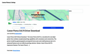 Canonpixmaijsetup.com thumbnail
