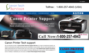 Canonprintercustomersupportnumber.com thumbnail