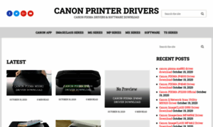 Canonprinterdrivers.org thumbnail