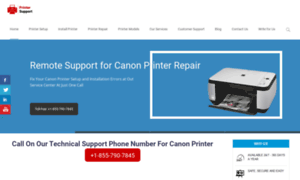 Canonprintersupportnumbers.com thumbnail