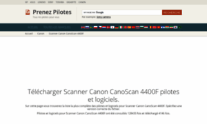 Canoscan-4400f.fr-takedrivers.com thumbnail