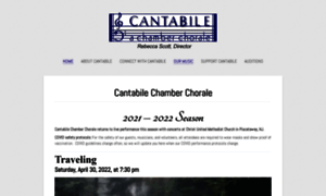 Cantabilechamberchorale.com thumbnail