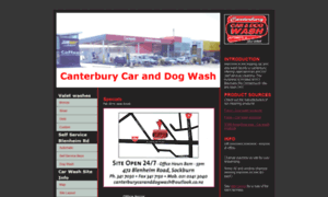 Canterburycaranddogwash.co.nz thumbnail