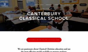 Canterburyclassicalschool.com thumbnail
