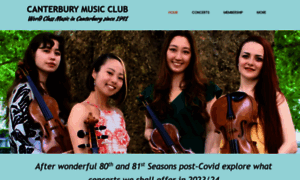 Canterburymusicclub.com thumbnail