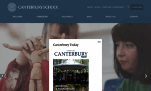 Canterburyschool.org thumbnail