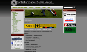 Canterburysundaysoccer.co.nz thumbnail