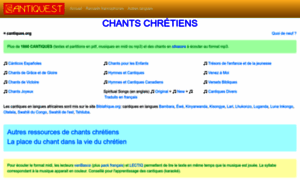 Cantiques.org thumbnail