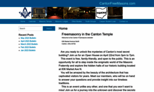 Cantonfreemasons.com thumbnail