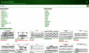 Cantorionnoten.de thumbnail