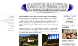 Cantus-sanctus.ch thumbnail