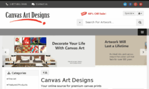 Canvasartdesigns.com thumbnail