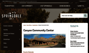 Canyoncommunitycenter.com thumbnail