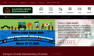 Canyoncreek.cherrycreekschools.org thumbnail