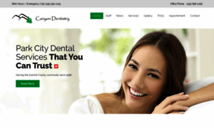 Canyondentistry.com thumbnail