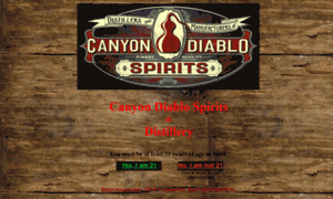 Canyondiablospirits.com thumbnail